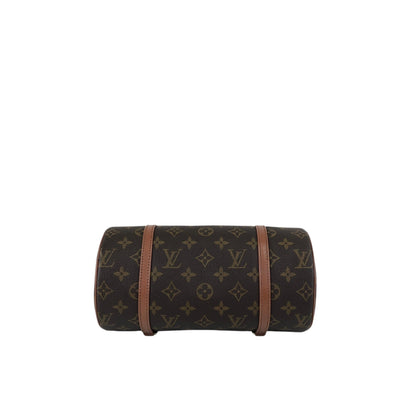 LOUIS VUITTON Monogram Handbag Brown M51366 Vintage ccsv2b