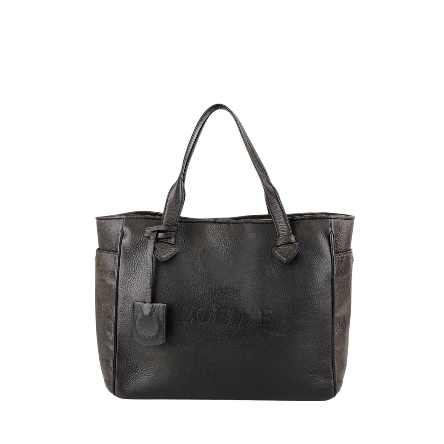 LOEWE Logo Totebag Brown Vintage ewpmv3