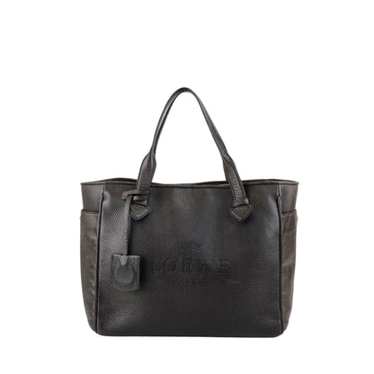 LOEWE Logo Totebag Brown Vintage ewpmv3