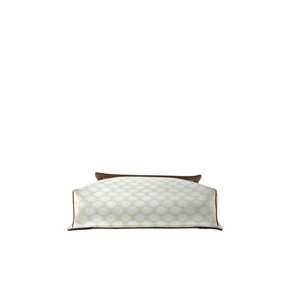CELINE Macadam Backpack White Vintage w8wdat