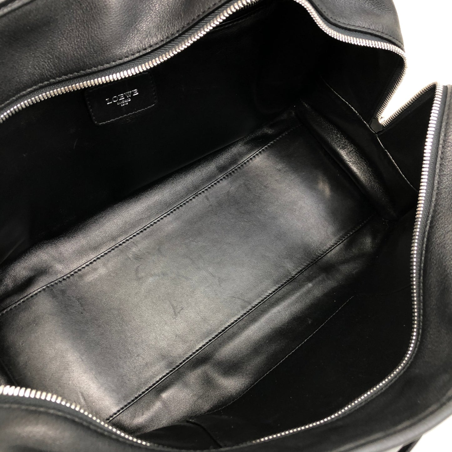 LOEWE Amazona36 Anagram 手提包 波士頓包 黑色 復古 rgigfv