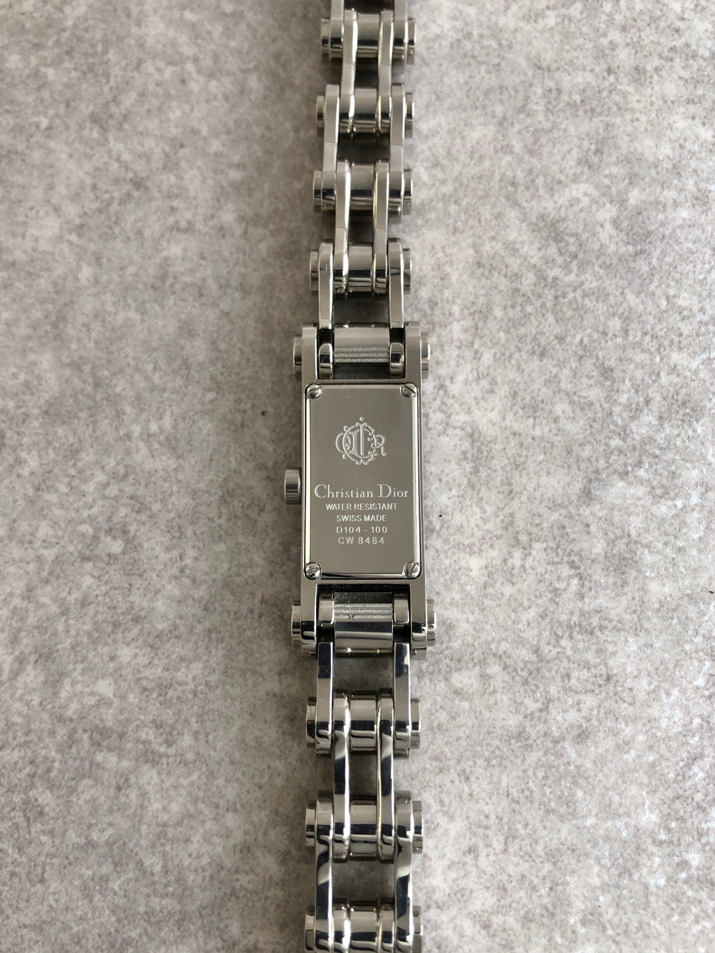 Christian Dior Watch Silver D104-100 Vintage swu6vp