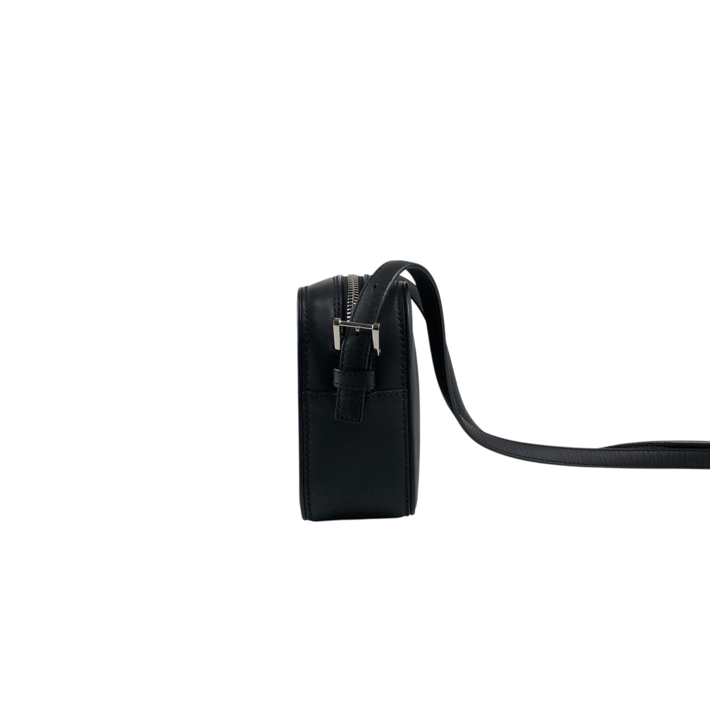 BURBERRY Logo Shoulder bag Black Vintage a7p8nh