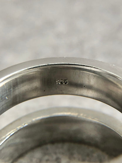 Christian Dior Logo Ring Silver Vintage tep2tx
