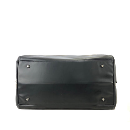 PRADA Leather Two-way Handbag Shoulder bag Boston bag Black Vintage uxvrch