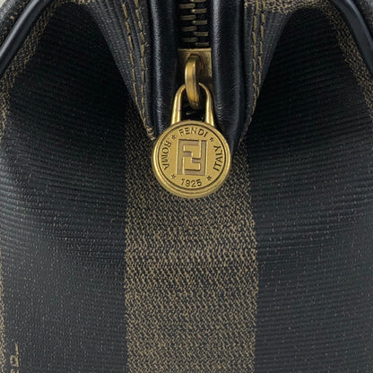 FENDI Pecan Two-way Small Boston bag Shoulder bag Black Vintage jy5pns