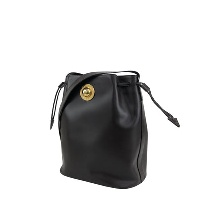 CELINE Starball Drawstring Shoulder bag Brown Vintage 4nhtxx