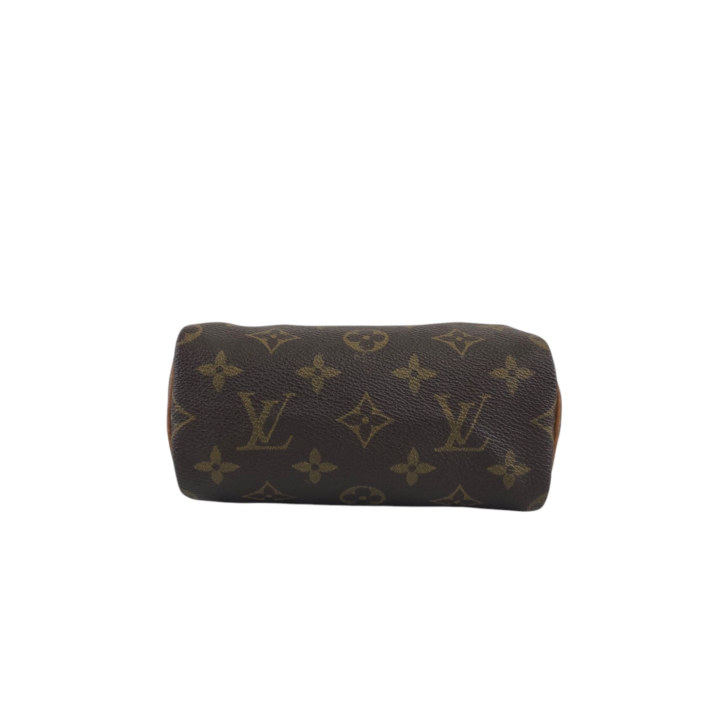 LOUIS VUITTON Monogram Small Boston bag Handbag Brown Vintage M41534 wn5ybk