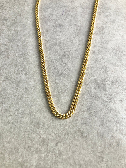 Christian Dior Necklace Gold Vintage 4acwta