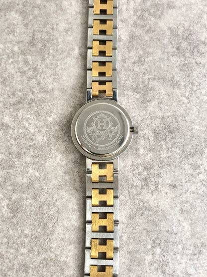 HERMES Watch Gold×Silver Vintage 76s5x4