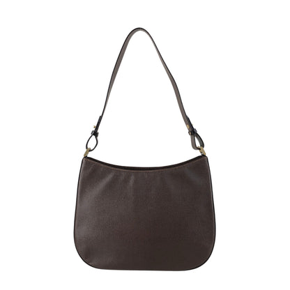 BURBERRY Logo Shoulder bag Brown Vintage 6skns5