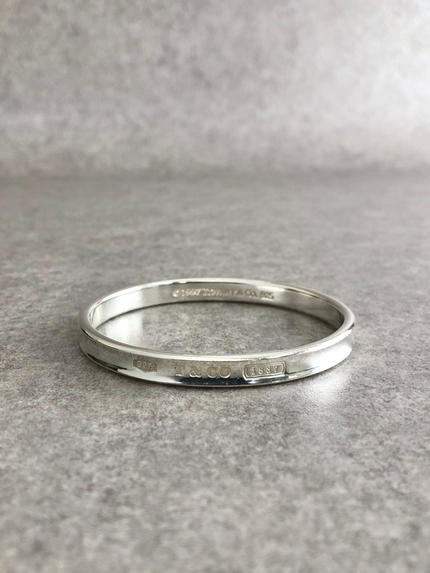 Tiffany & Co. SILVER925 Bangle Silver Vintage ne53sz