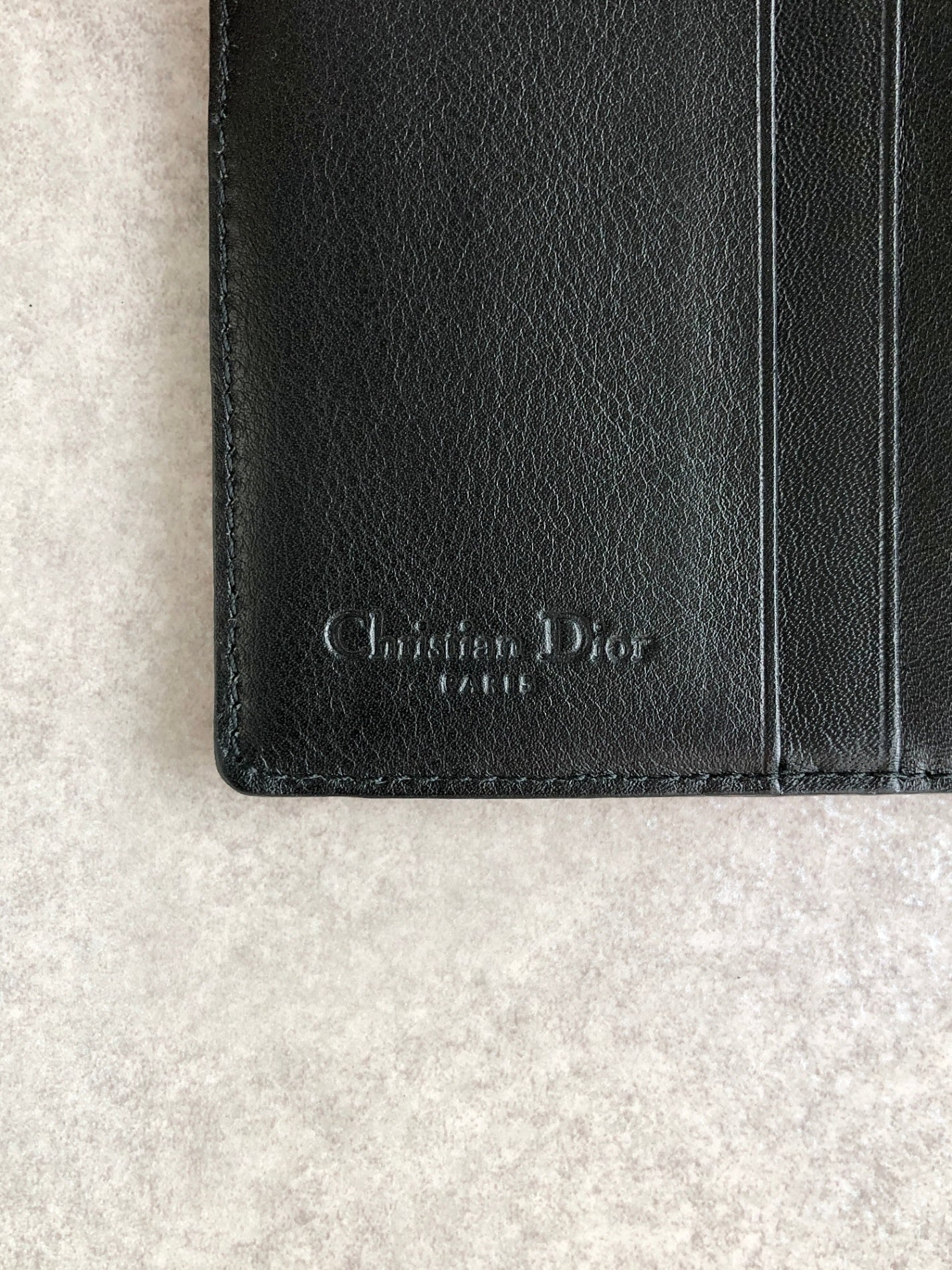 Christian Dior Trifold Wallet Red Vintage 7wczfr
