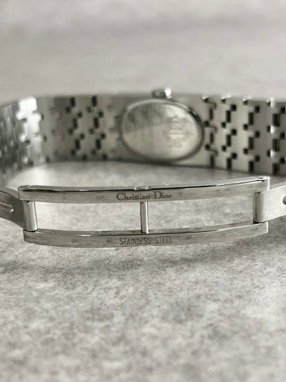 Christian Dior Watch Silver D70-100 Vintage j2ikyh