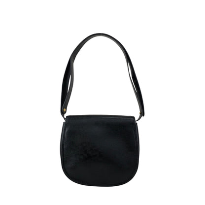 Christian Dior CD Logo Shoulder bag Black Vintage fdkx28