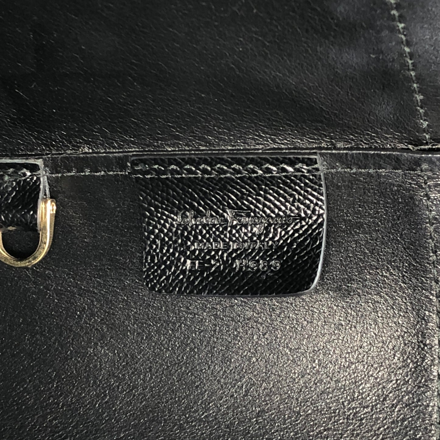 Salvatore Ferragamo Vala Totebag Black Vintage 8dgiw2