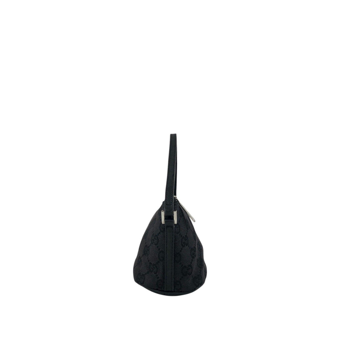 GUCCI GG Canvas Small Handbag Black Vintage j7yzmi