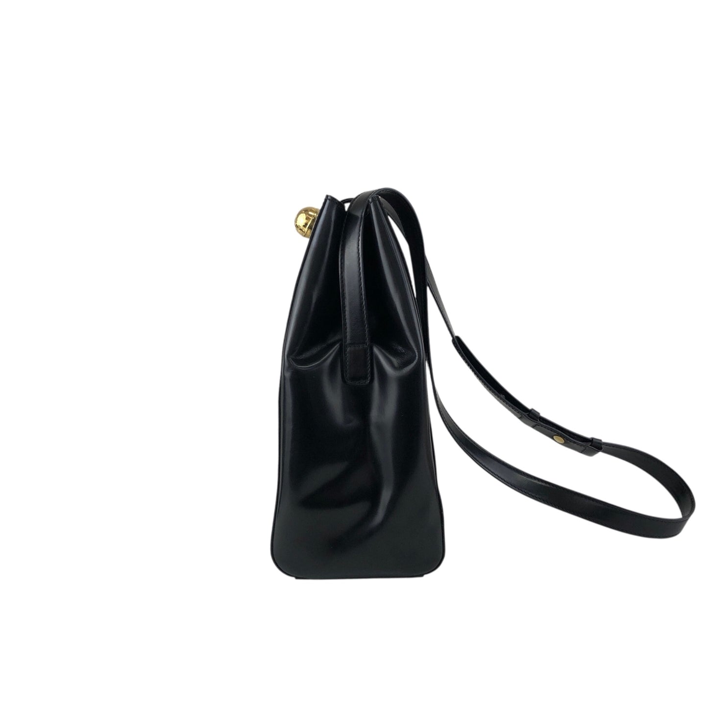 CELINE Starball Shoulder bag Black Vintage eay7uv