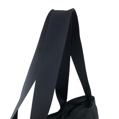 PRADA Tessuto Triangle Logo Totebag Black Vintage bub65u