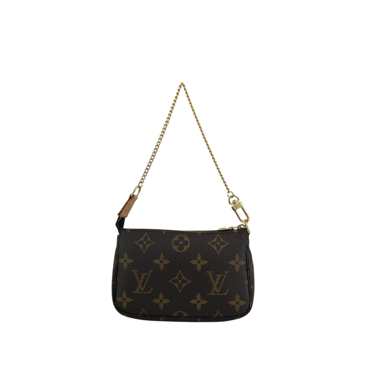 LOUIS VUITTON Monogram Shoulder bag Brown M58009 Vintage 42tzhs