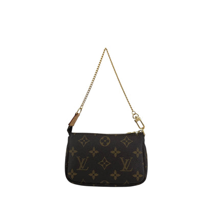LOUIS VUITTON Monogram Shoulder bag Brown M58009 Vintage 42tzhs