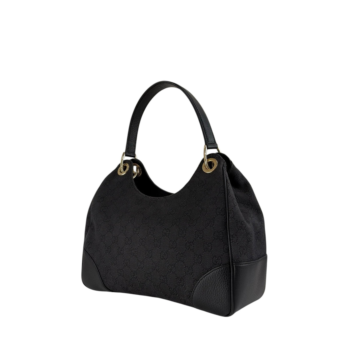 GUCCI Shoulder bag Black Vintage 2wjvts