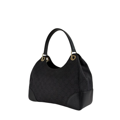 GUCCI Shoulder bag Black Vintage 2wjvts