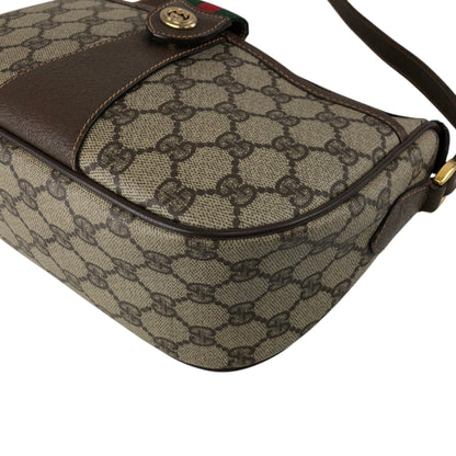 GUCCI Sherry Line Shoulder bag Beige Vintage wwyvj3