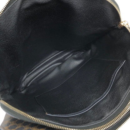 CELINE Macadam Blason Shoulder bag Totebag Black Vintage brgwj3