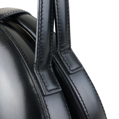 LOEWE Anagram Top Handle Handbag Black Vintage ihd733