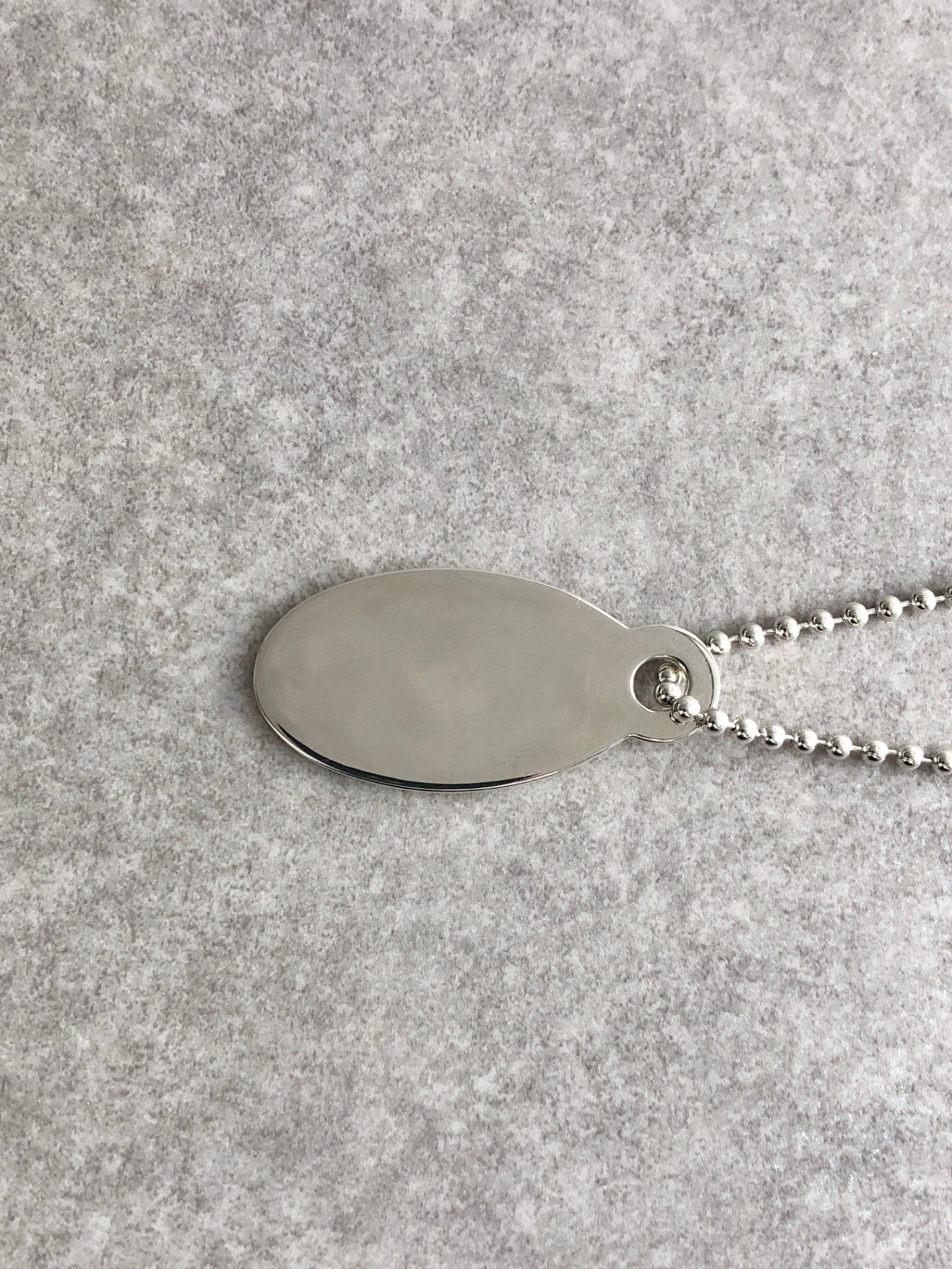 Tiffany & Co. SILVER925 Necklace Silver Vintage mxv8tz