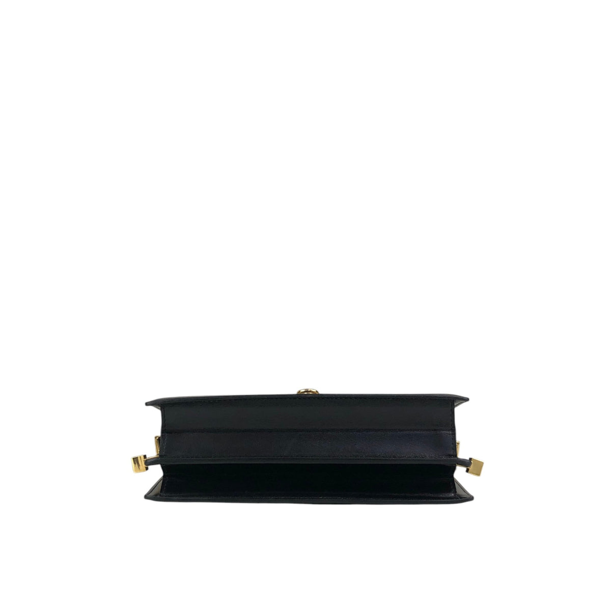 CELINE Gancini Shoulder bag Black Vintage gssz7x