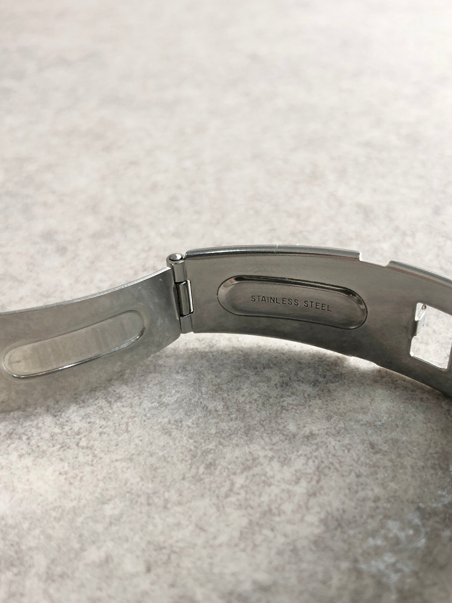 Yves Saint Laurent Quartz Watch Silver 9620-H13847Y Vintage 28zc4x