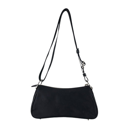 Christian Dior Logo Stone Shoulder bag Black Vintage 3ta7w7