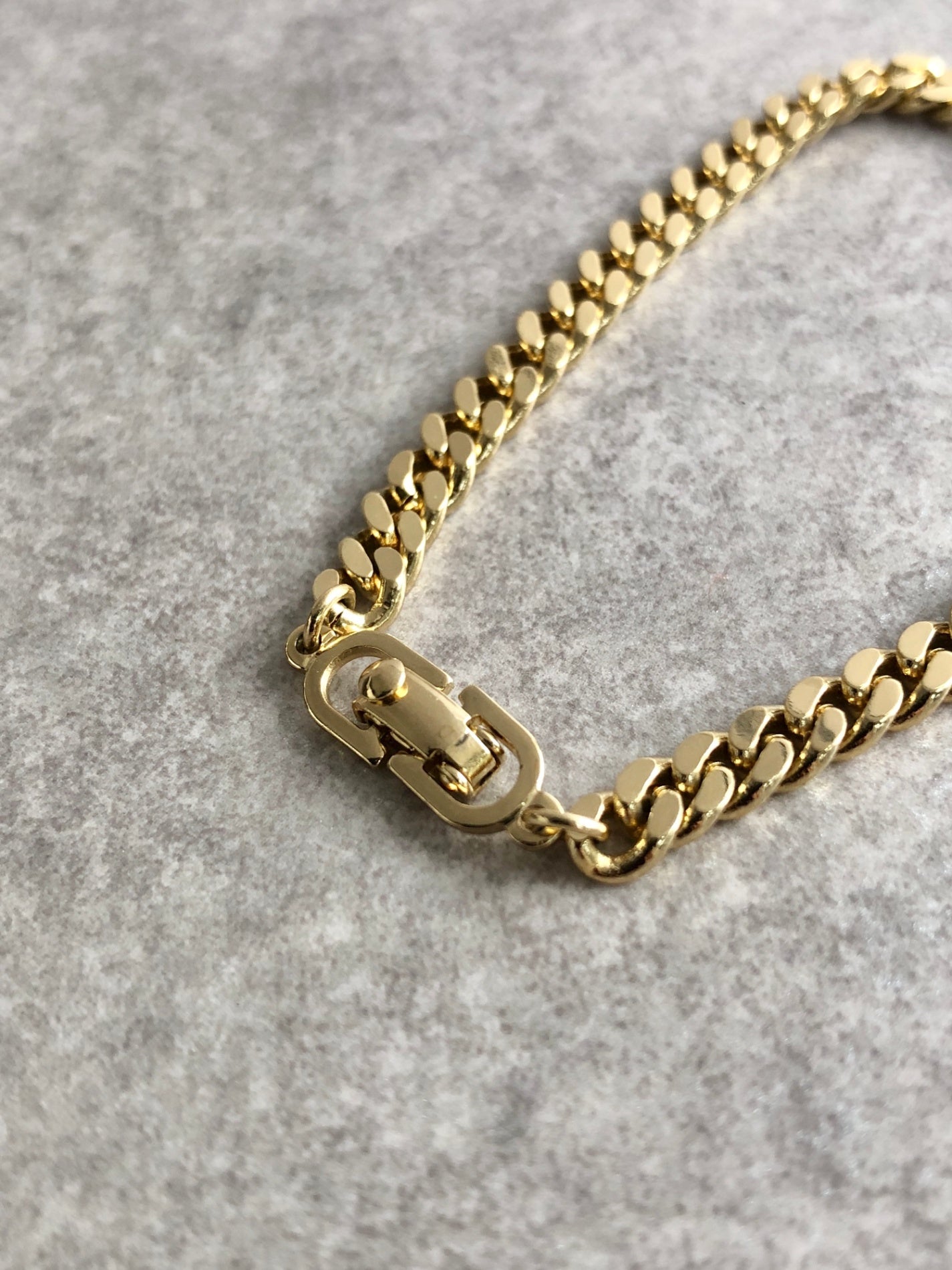 Christian Dior CDロゴ カラーストーン ブレスレット Christian Dior CD Logo Rhinestone Bracelet Gold Vintage z765k8