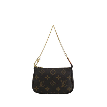 LOUIS VUITTON Monogram Shoulder bag Brown M58009 Vintage 42tzhs