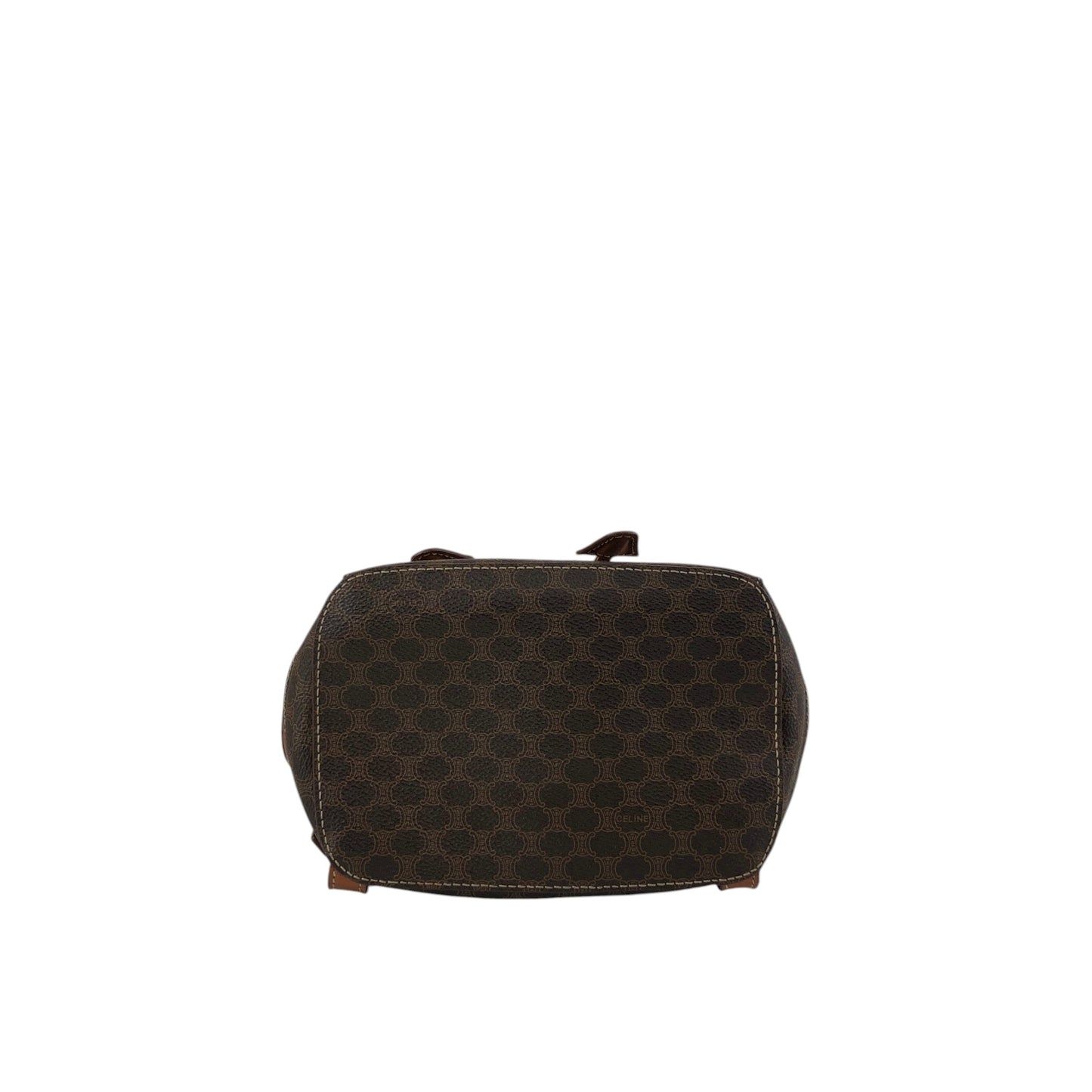 CELINE Macadam Backpack Brown Vintage j5v54w