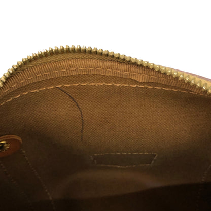 CELINE Macadam Blason Small Boston bag Handbag Brown Vintage ezay86