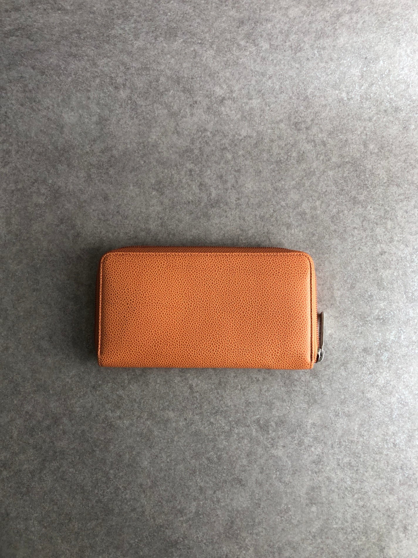 CHANEL Coco Mark Long Wallet Brown Vintage jrtiha