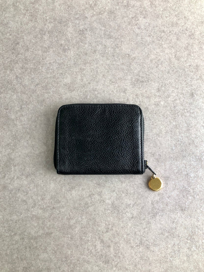 CHANEL Coco Mark Coin Purse Black Vintage 6kks8n