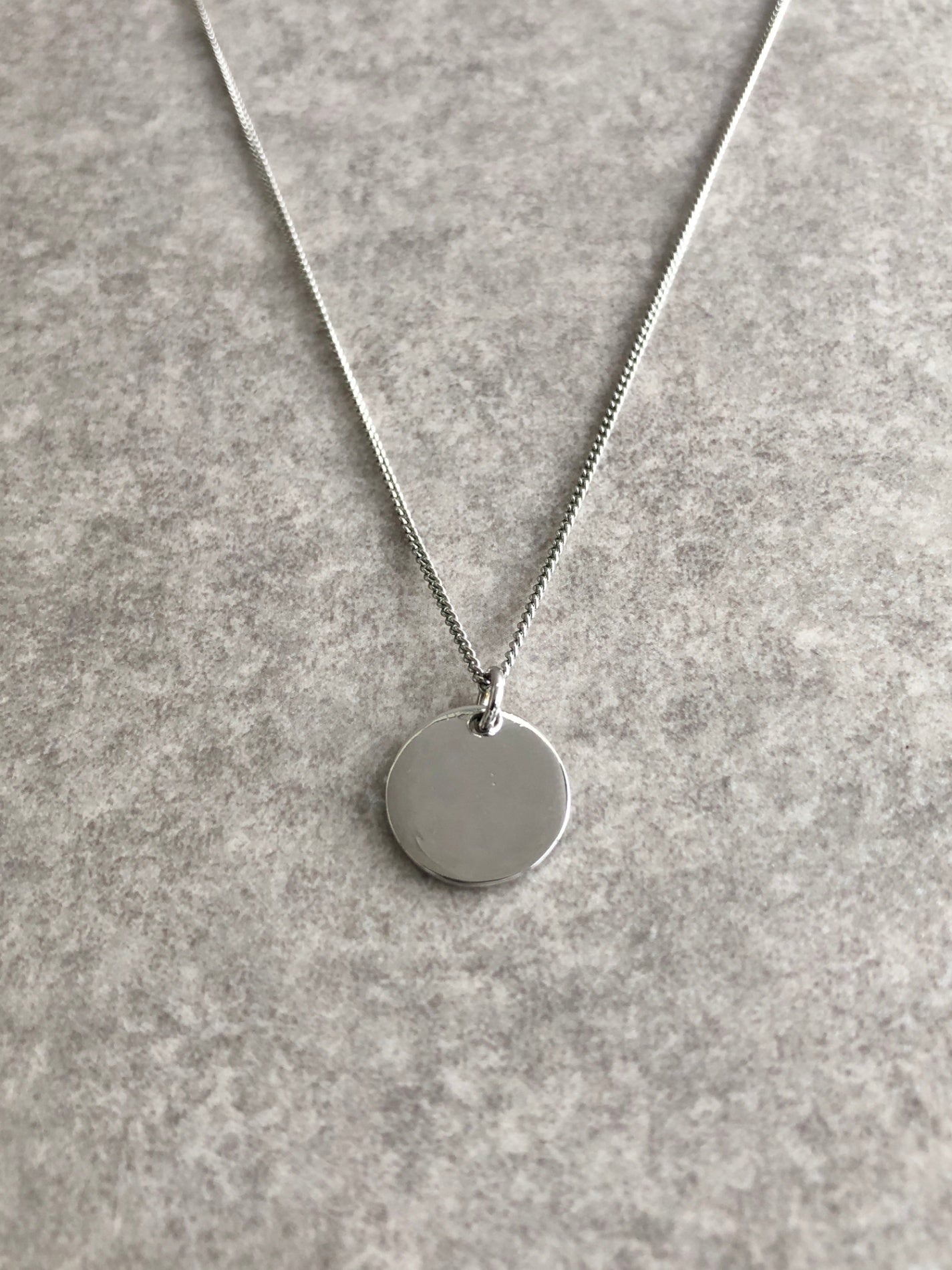 Christian Dior Logo Necklace Silver Vintage 4tsysf