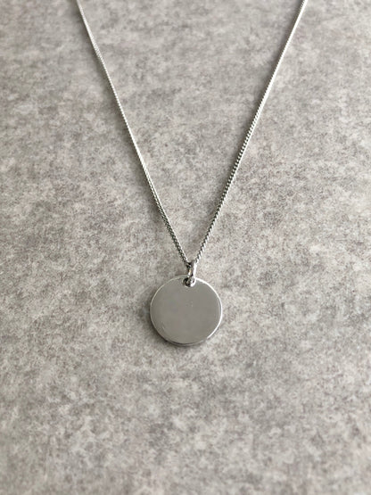 Christian Dior Logo Necklace Silver Vintage 4tsysf