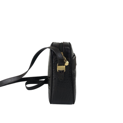 Salvatore Ferragamo Logo Shoulder bag Brown Vintage z3szbs
