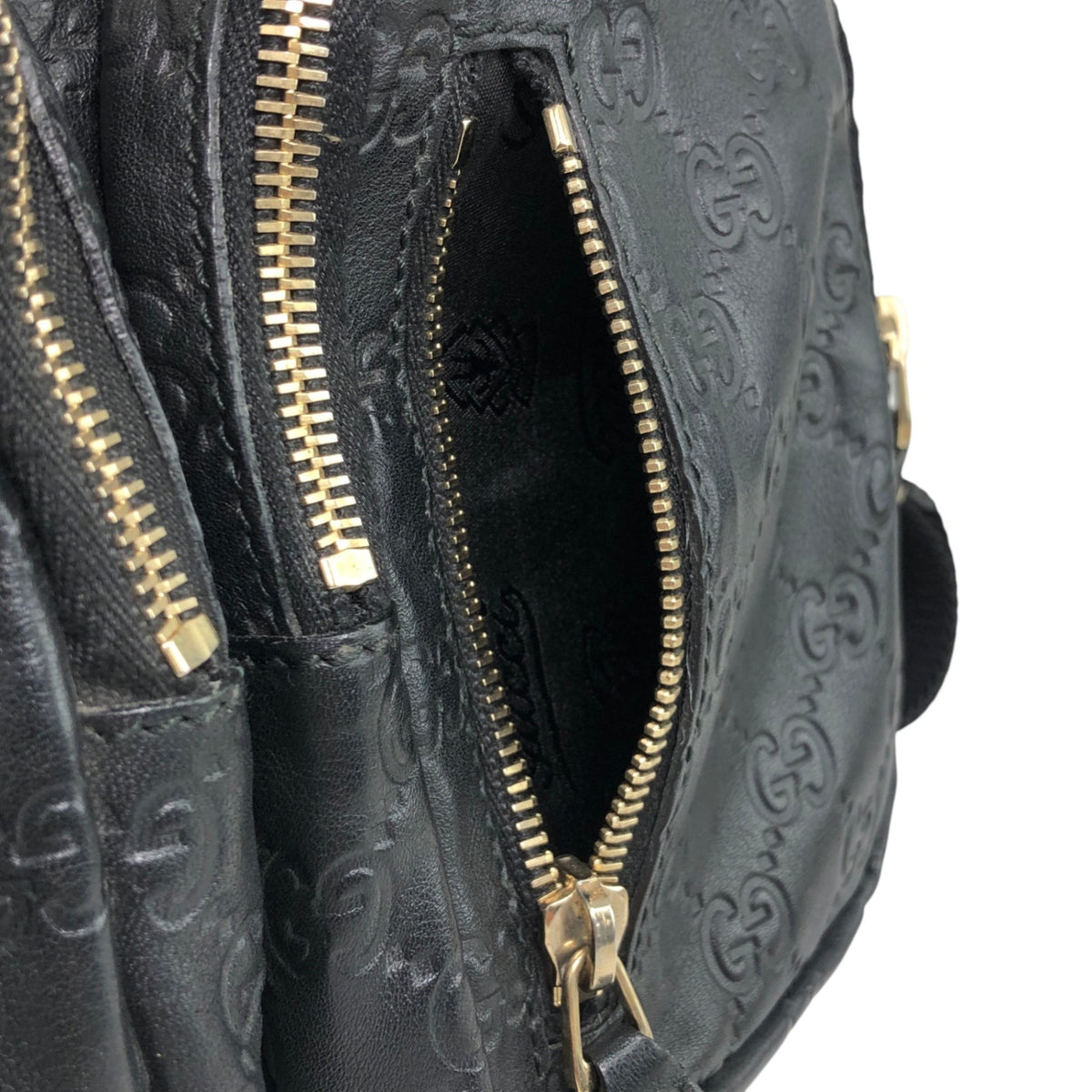 GUCCI Shoulder bag Sling bag Black Vintage 2b2jge