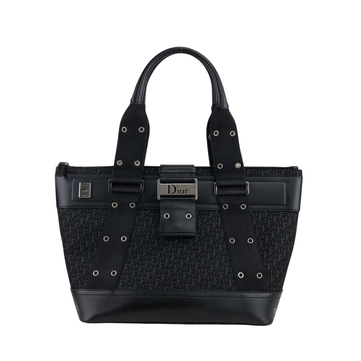 Christian Dior Street Chic Logo Totebag Black Vintage vpzvni