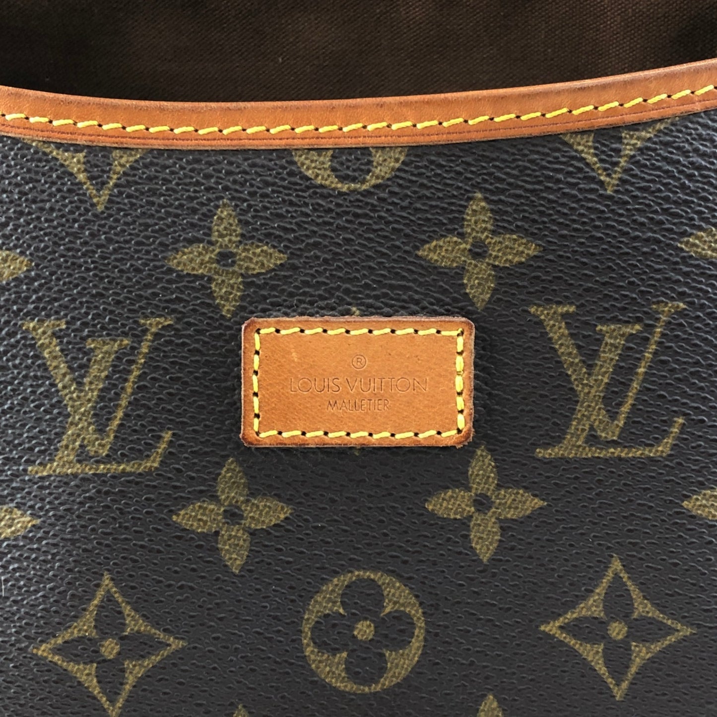 LOUIS VUITTON Monogram Shoulder bag Brown M42256 Vintage 38nfh4