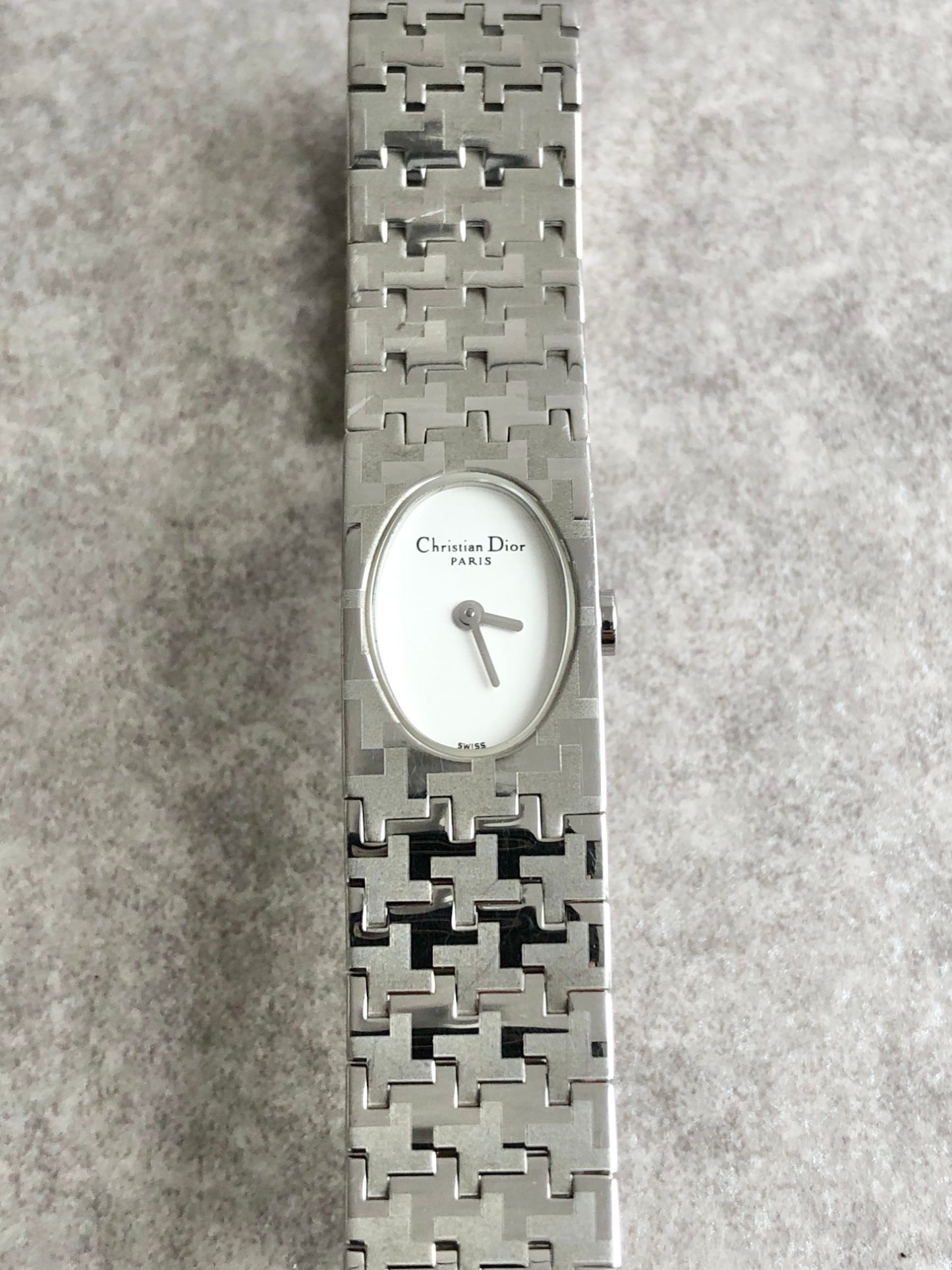 Christian Dior Watch Silver D70-100 Vintage j2ikyh