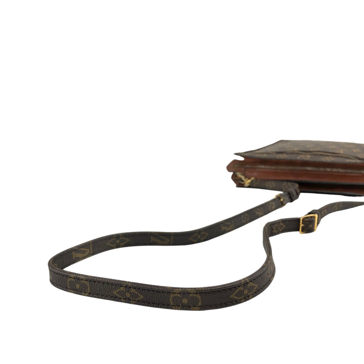 LOUIS VUITTON Monogram Shoulder bag Brown M51205 Vintage uj5nbu