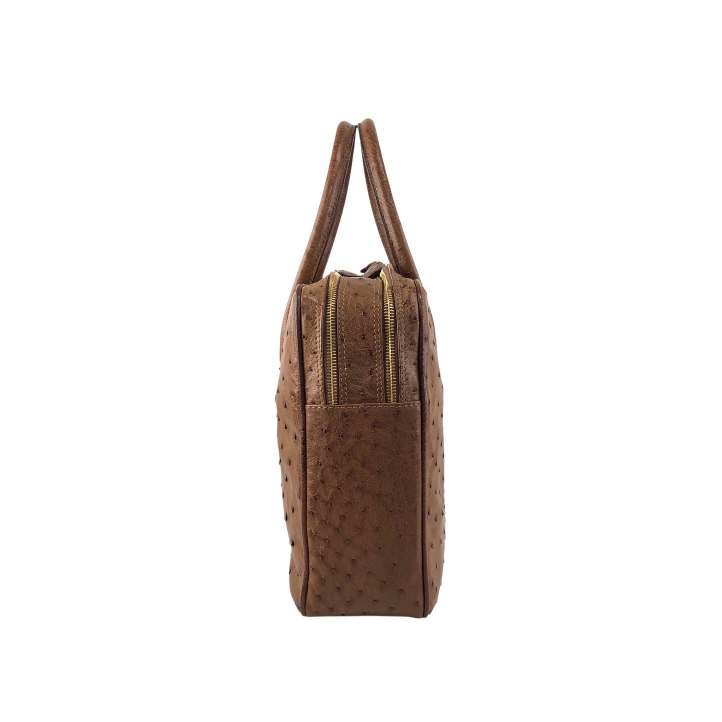 LOEWE Anagram Handbag Brown Vintage pztb8z