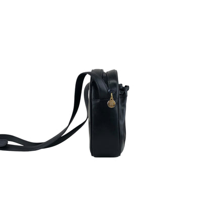CELINE Logo Tassel Shoulder bag Navy Vintage fcpzrv